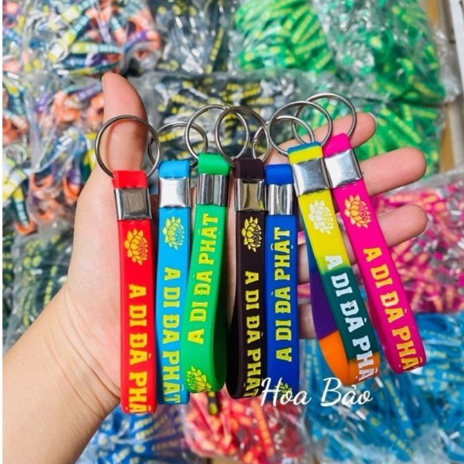  Combo 100 Móc Khóa dây A Di Đà Phật 