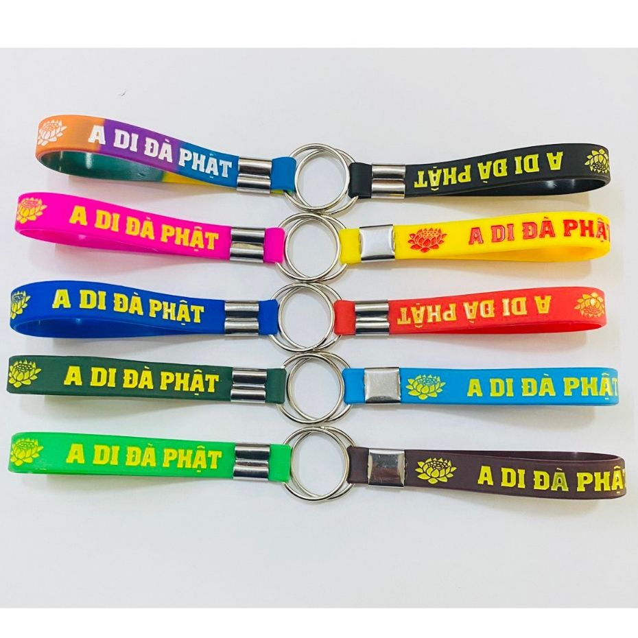  Combo 100 Móc Khóa dây A Di Đà Phật 