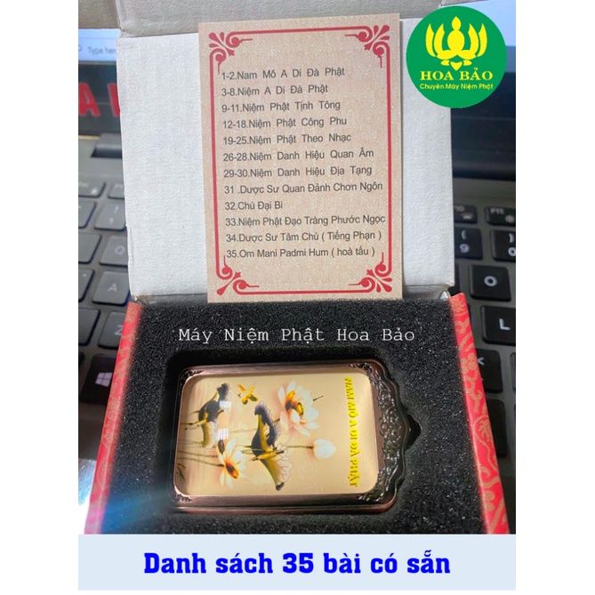  ́ ̣̂ ̣̂  có phím số - Pha Lê Đồng Siêu Đẹp, có sẵn 35 bài, khe cắm thẻ nhớ 