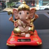  Tượng Voi Thần Ganesha Trí Tuệ sử dụng năng lượng mặt trời 