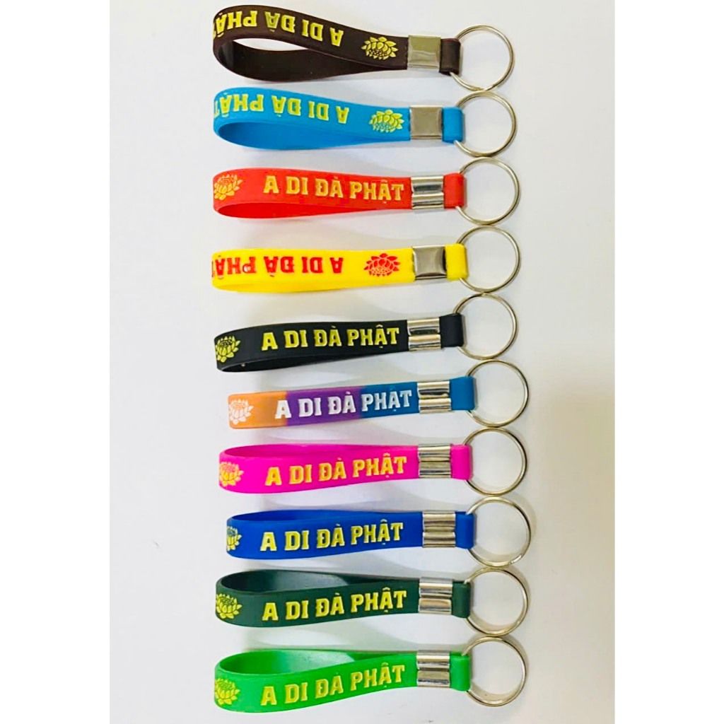  Combo 100 Móc Khóa dây A Di Đà Phật 