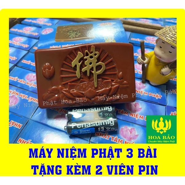 Máy Niệm Phật 3 bài - Tặng kèm 2 pin 