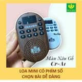 ✅Mới về✅ Loa MINI Craven A1 - Loa gắn thẻ Tụng Kinh, Học Tiếng Anh rất tiện lợi, Loa mini tắm ngôn ngữ trẻ em 