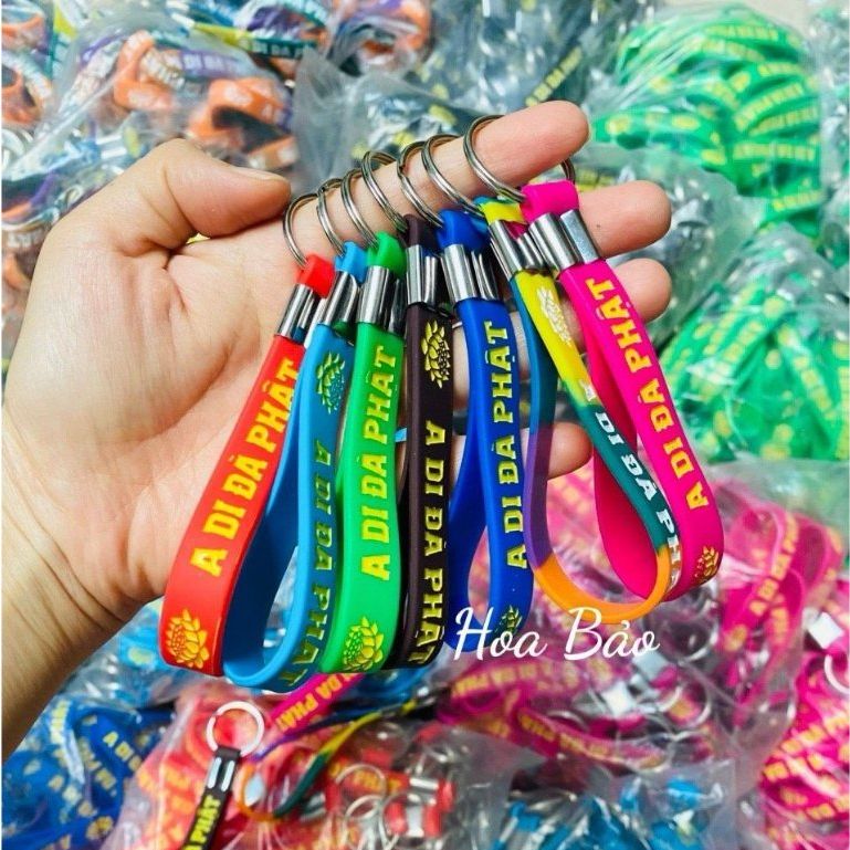  Combo 100 Móc Khóa dây A Di Đà Phật 