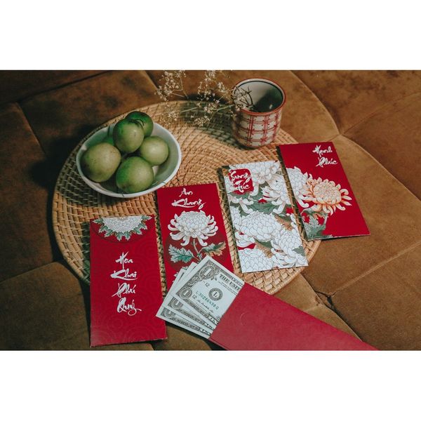  [MUA 5 SET TẶNG 1 SET] BAO LÌ XÌ CÚC SUM VẦY - CỰC ĐẸP 2019 