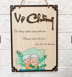  Bảng gỗ Phật Pháp trang trí, Tranh gỗ Phật Pháp decor treo tường 