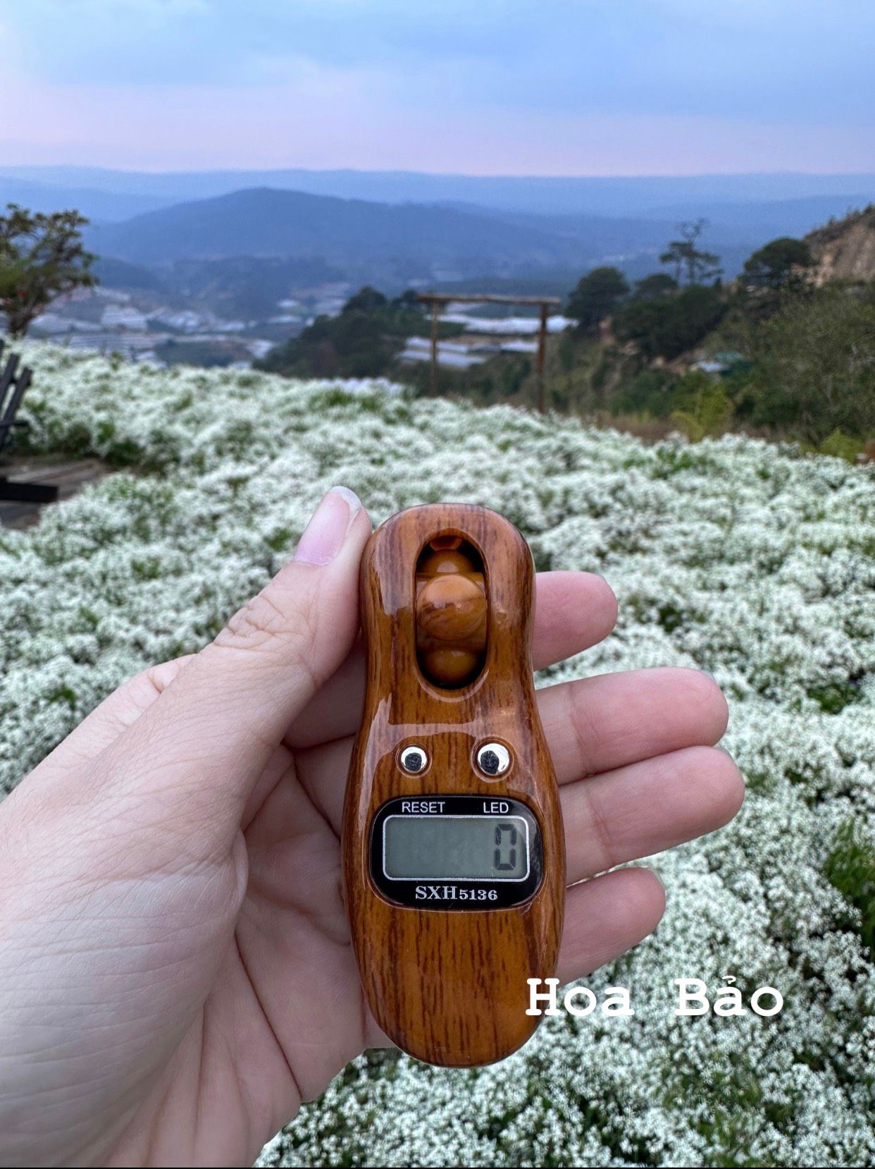  Máy Đếm Số Niệm Phật, có đèn led - Dạng chuỗi Cao Cấp 