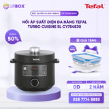 Nồi áp suất điện đa năng Tefal Turbo Cuisine 5L CY754830 - URBOX