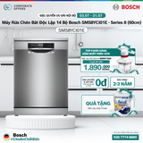Máy Rửa Chén Bát Độc Lập Bosch 14 Bộ SMS8YCI01E - Series 8 (60cm)