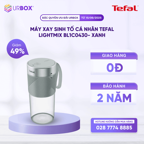 Máy xay sinh tố cá nhân Tefal LightMix BL1C0430- Xanh - URBOX