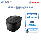 Nồi cơm điện tử Philips HD4814/31 (đen) 1.8 lít