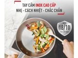 Bộ 2 chảo Inox cao cấp Professional Tefal (24/28cm)
