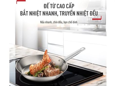 Bộ 2 chảo Inox cao cấp Professional Tefal (24/28cm)