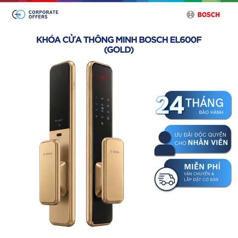 Khoá Thông Minh Bosch EL600F | EL600F Vàng Gold