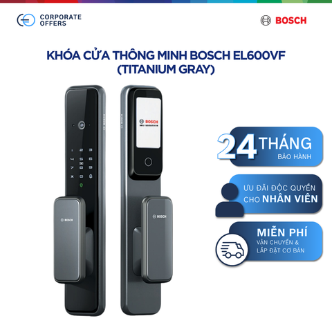 Khoá Thông Minh Bosch EL600VF | EL600VF Xám