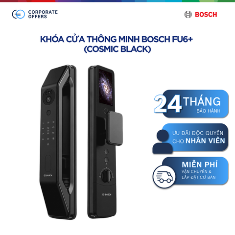 Khoá Thông Minh Bosch FU6+ | Fu6+ Đen