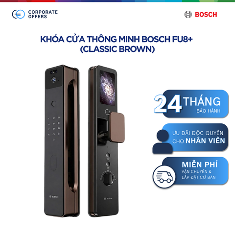 Khoá Thông Minh Bosch FU8+ | FU8+ Nâu Đồng