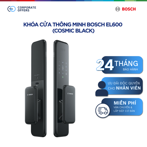 Khoá thông minh Bosch EL600 | EL600 Đen