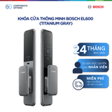 Khoá thông minh Bosch EL600 | EL600 Xám Titan