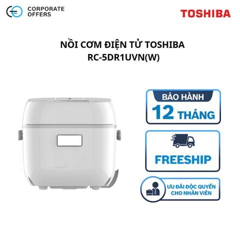 Nồi Cơm Điện Tử Toshiba RC-5DR1UVN(W)