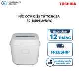 Nồi Cơm Điện Tử Toshiba RC-18DH5UVN(W)