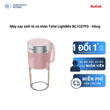Máy xay sinh tố cá nhân Tefal LightMix BL1C07F0 - Hồng