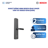 Khoá Thông Minh Bosch ID40 | Khoá Vân Tay Bosch ID40 (Xám)
