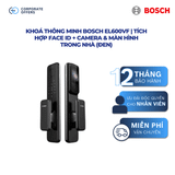 Khoá Thông Minh Bosch EL600VF | Tích Hợp Face ID + Camera & Màn Hình Trong Nhà (Đen)