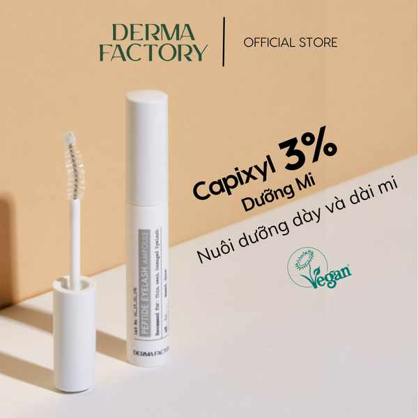  Tinh chất dưỡng và làm dài mi Derma Factory Peptide Eyelash Ampoule 8.5ml 