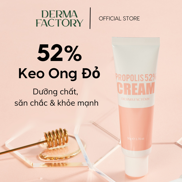  Kem dưỡng ẩm Derma Factory Propolis 52% Cream 50g 