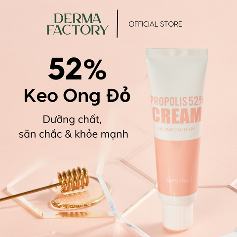  Kem dưỡng ẩm Derma Factory Propolis 52% Cream 50g 
