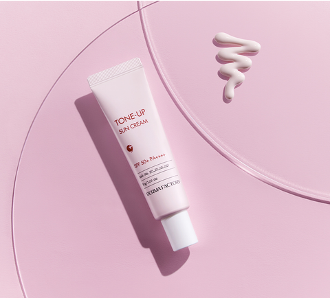  Kem chống nắng nâng tone sáng hồng Derma Factory Tone Up Sun Cream 30g và 50g 