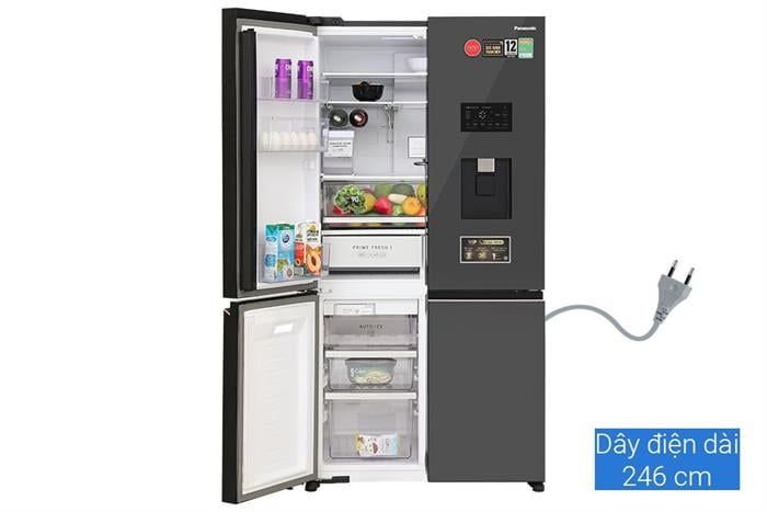 Tủ lạnh Panasonic Inverter 621 lít PRIME+ Edition Multi Door NR-XY680YMMV