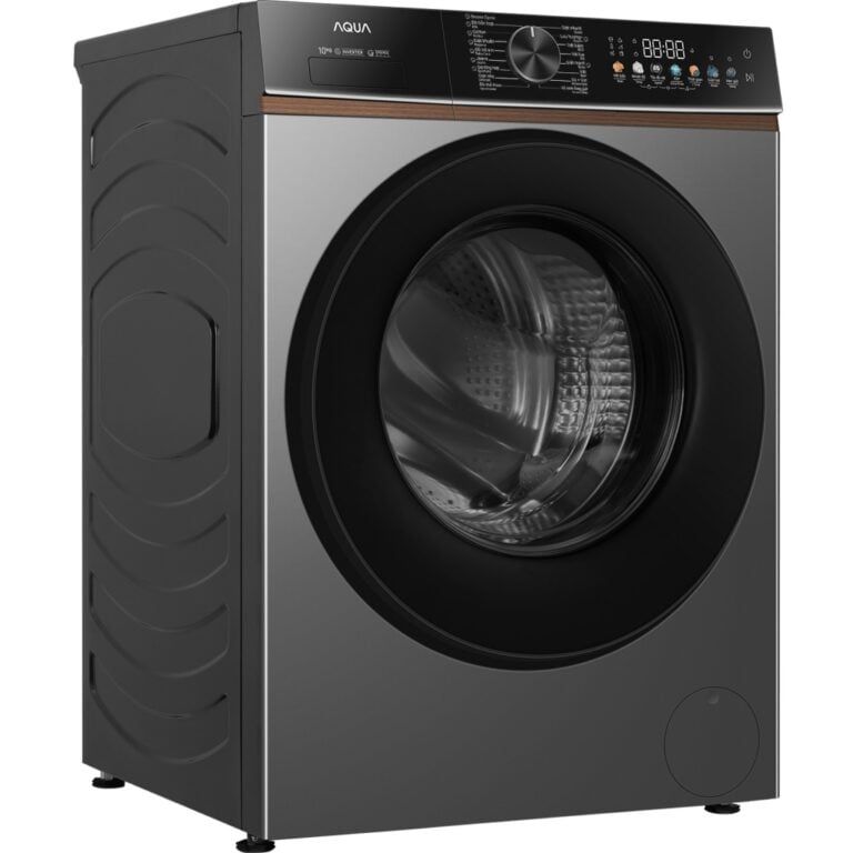Máy giặt lồng ngang Aqua Inverter cửa trước 10 Kg AW10-BP4657M(B)