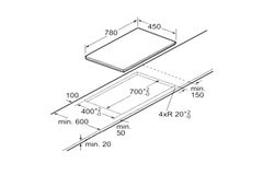 Bếp từ đôi lắp âm Bosch PPI82560MS