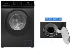 Máy giặt sấy Hisense Inverter giặt 9 kg - sấy 6 kg WD90N1Y
