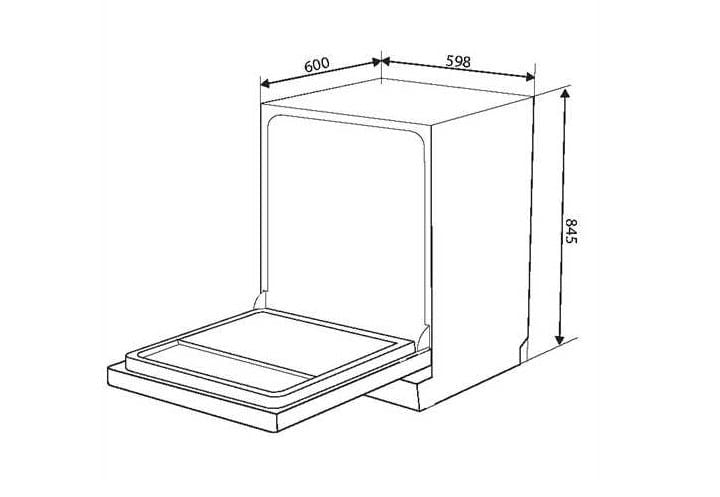 MÁY RỬA BÁT CANZY CZ DGA15EU JUMBO