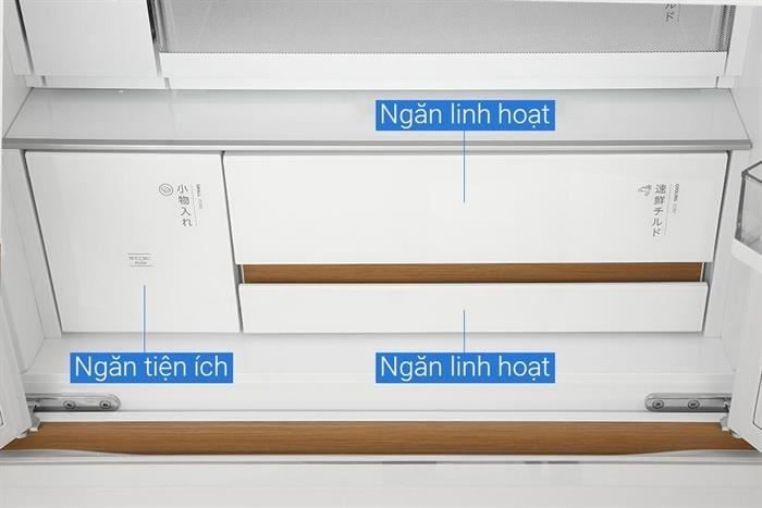 Tủ lạnh Toshiba Inverter 533 lít Japandi Multi Door GR-RF690WI-PGV(67)