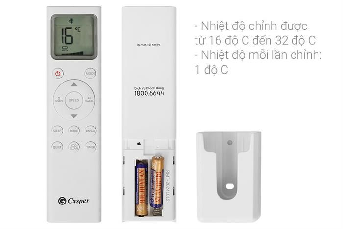 Điều hoà Casper 1 HP 9000btu SC-09FB36A