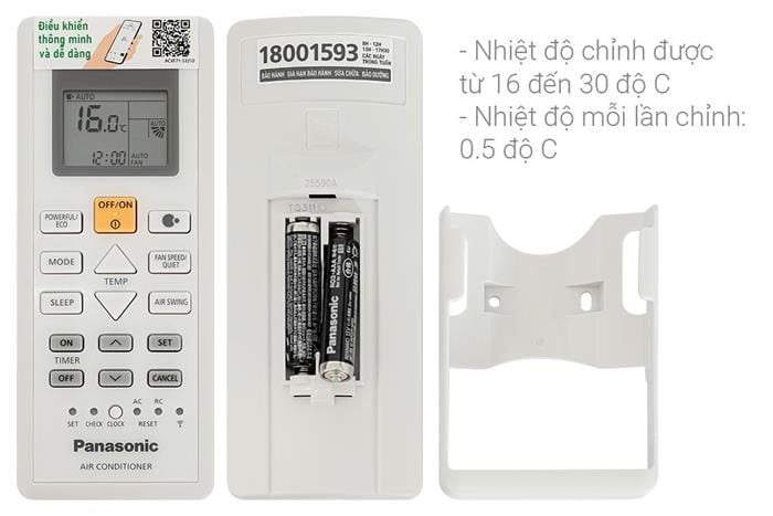 Điều Hoà  Panasonic Inverter 2 HP CU/CS-PU18CKH-8D
