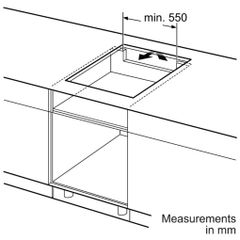 Bếp từ 3 vùng nấu Bosch PUC64RAA5E serie 6 4600W
