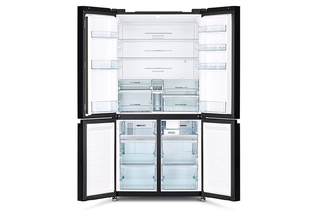 Tủ lạnh Hitachi Inverter 645 lít Multi Door R-WB700VGV4 GBK