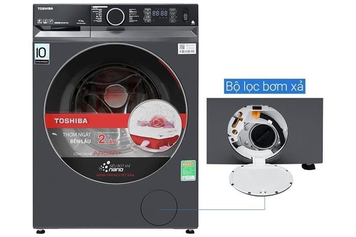 Máy giặt Toshiba Inverter 9.5 kg TW-T23BU105UWV(MG)