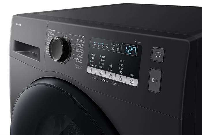 Máy giặt sấy Samsung Ecobubble Inverter giặt 10 kg - sấy 6 kg WD10HG4U04BBSV mẫu mới 2026