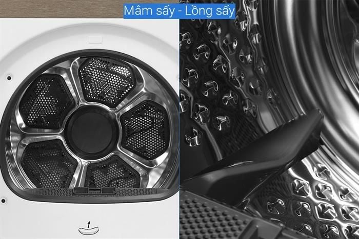 Máy sấy bơm nhiệt Toshiba 8 kg TD-T37BS90HWV(WT)