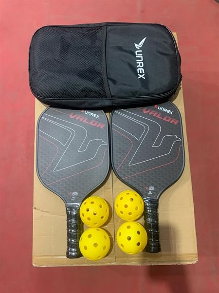 Unrex Pickleball VALOR Red 16mm