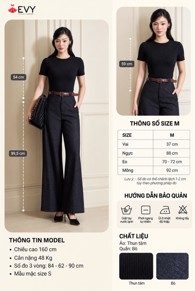  QUẦN ÂU Q023 