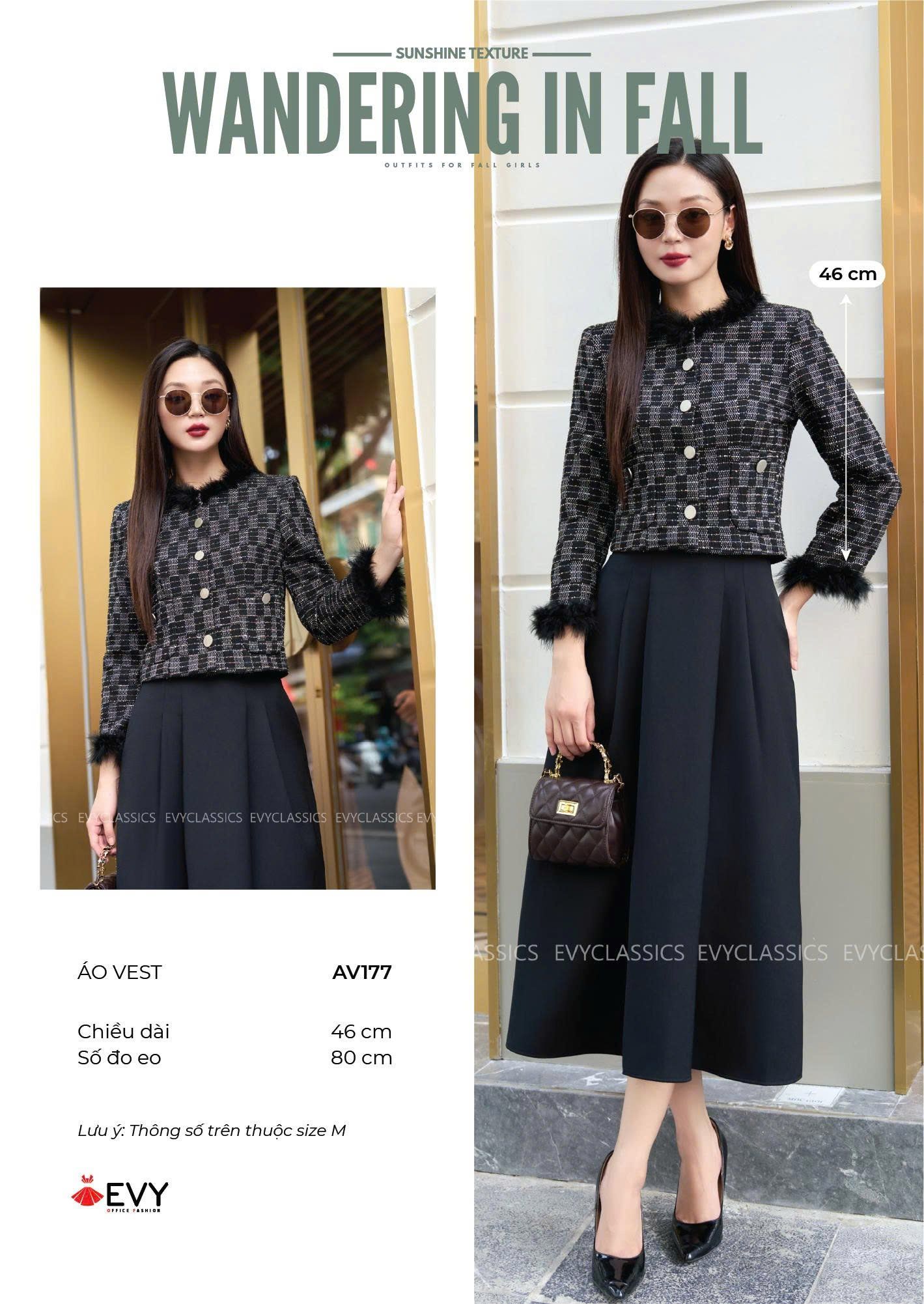  ÁO VEST AV177 