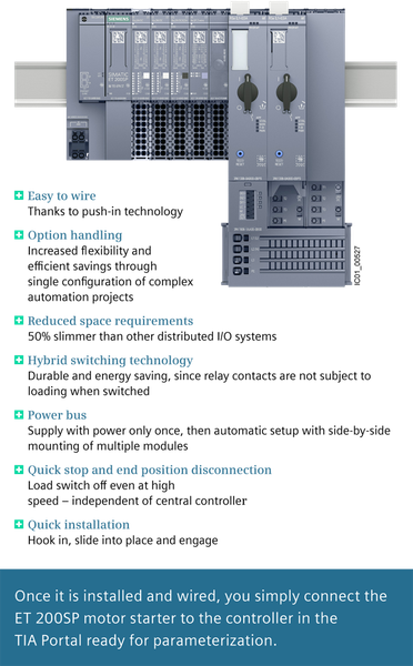 3RK1308-0BB00-0CP0 Bộ khởi động đảo chiều bảo vệ quá tải điện tử lên đến 0,25 KW / 400 V; 0,3 A...1 A Siemens