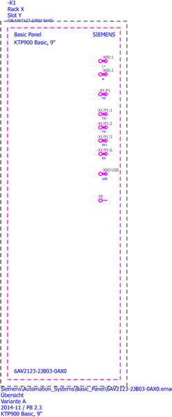 6AV2123-2JB03-0AX0 SIMATIC HMI KTP900 Màu cơ bản PN Siemens